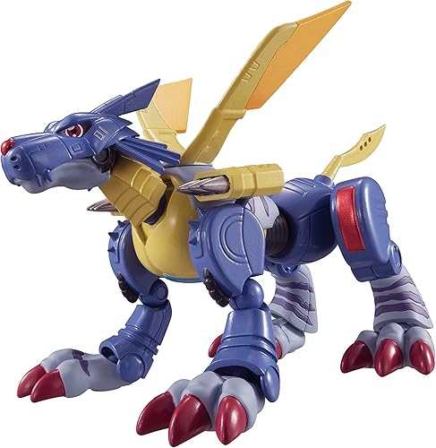 Digimon Shodo 86972 - Figura de acción de garurumon de metal de 3.5 pulgadas