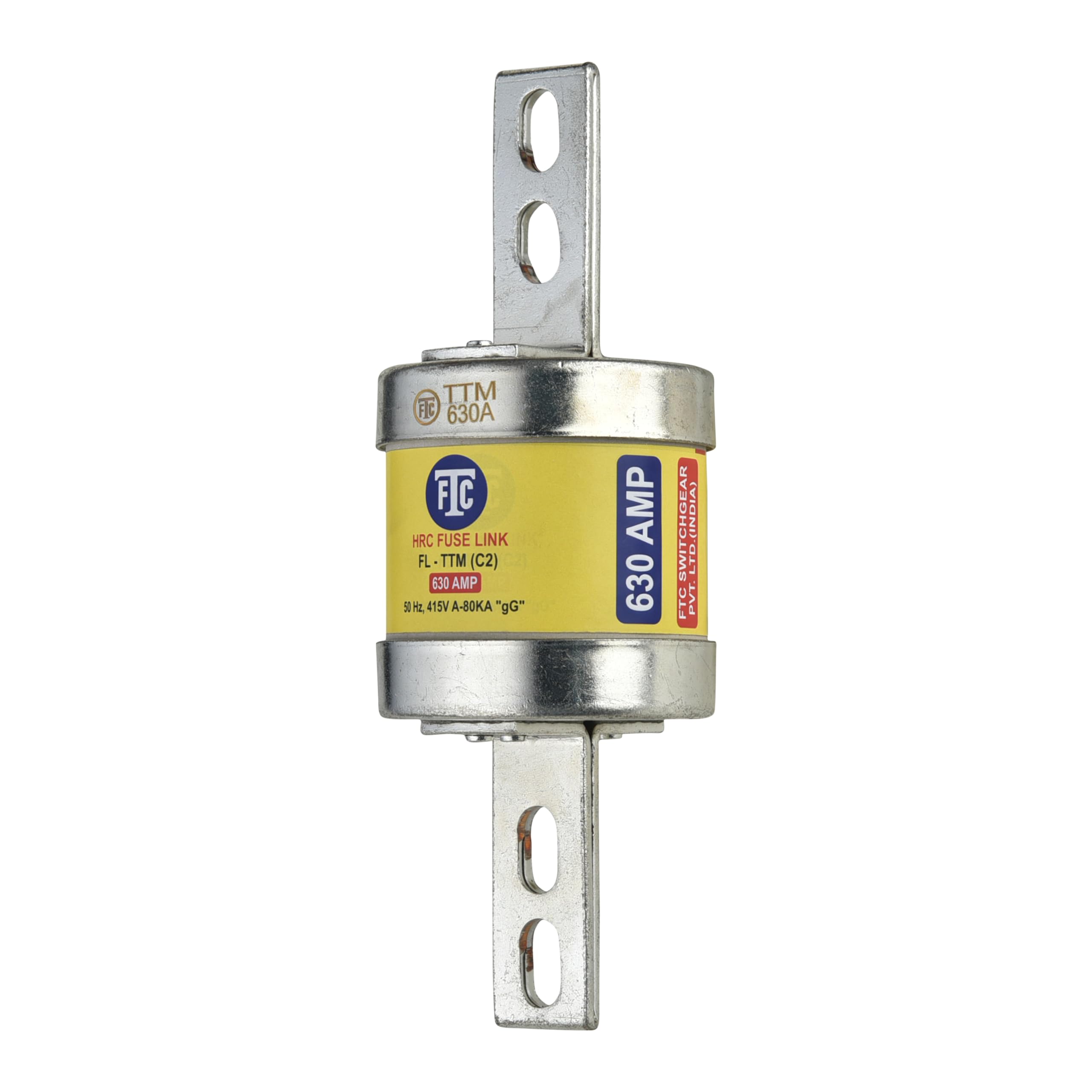 FTC - HRC FUSELINK 630AMP CENTER TAG, 415V AC - (PACK OF - 1 PCS) 3