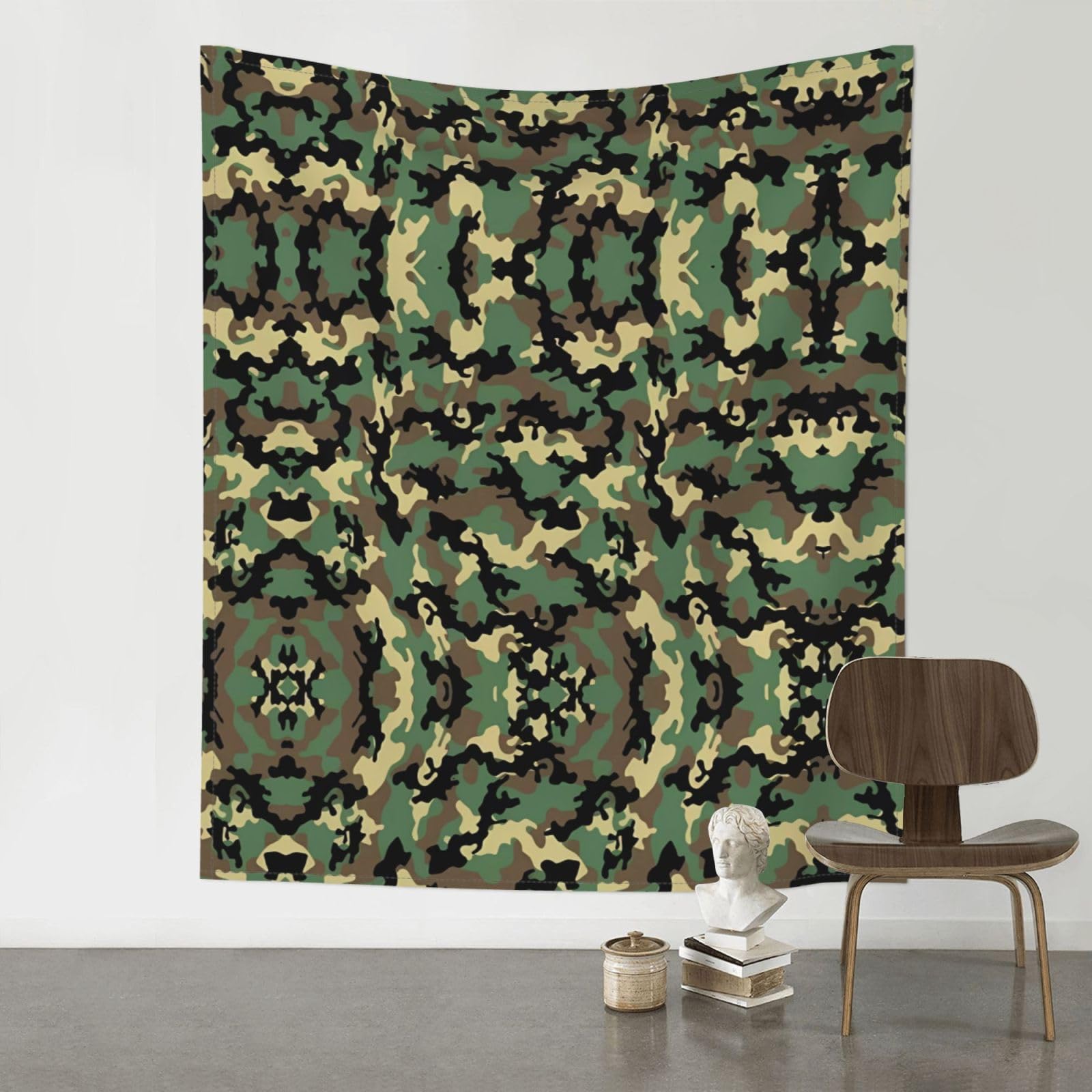 YYHWHJDE Camo Prints Wall Tapestry 60x51in - Boho Dorm Decor Throw Blanket - Beach Picnic Blanket - Versatile Home Accent