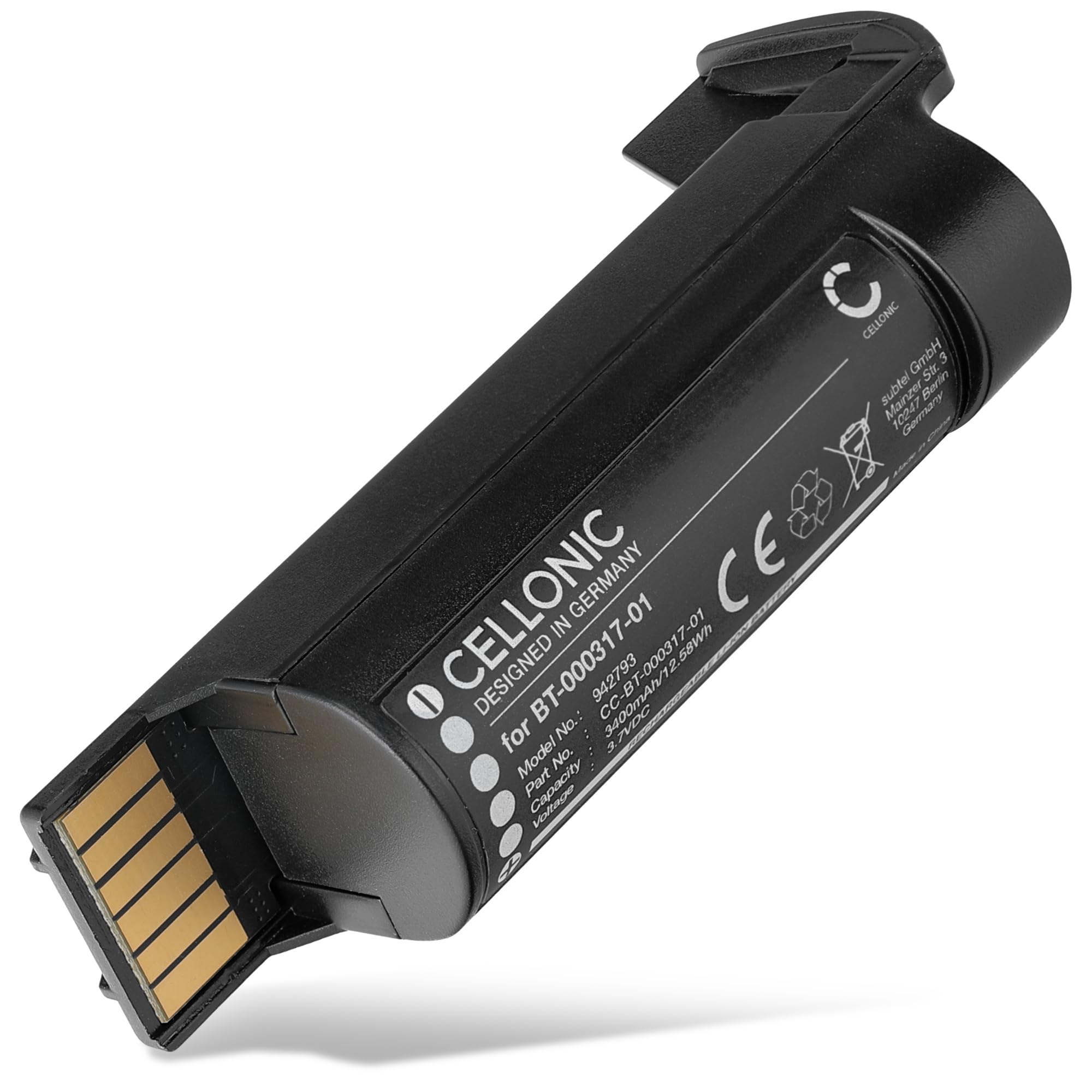 CELLONIC 1x Akku kompatibel mit Zebra CR2278, CR2278-PC, DS22