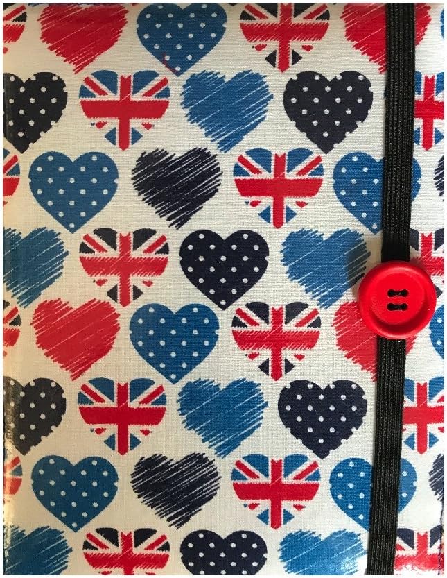 British Hearts Standard Ereader Kindle Keyboard Case / Cover / Wallet