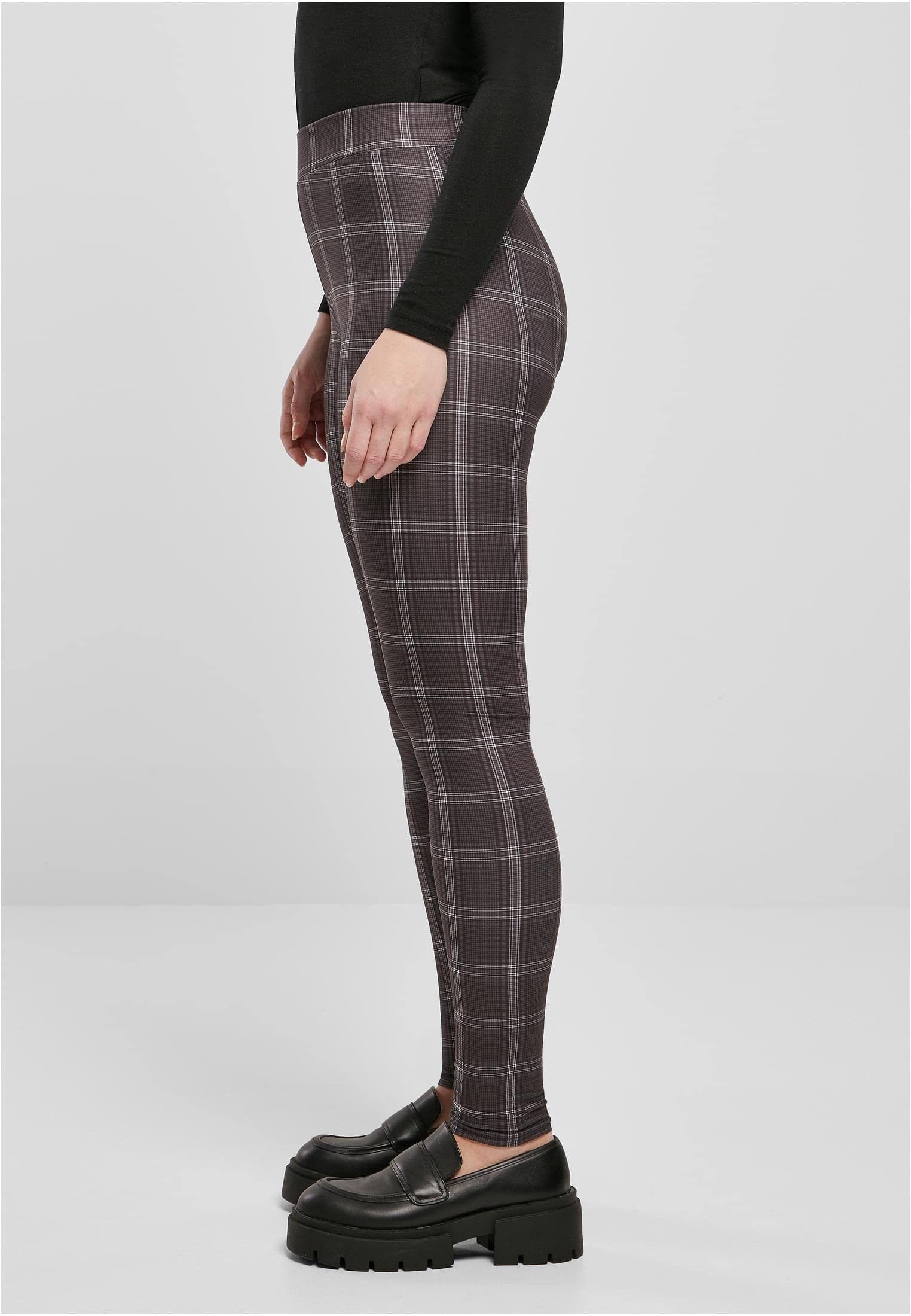 Urban Classics Damskie Miękkie Legginsy Aop - spodnie do jogi Kobiety