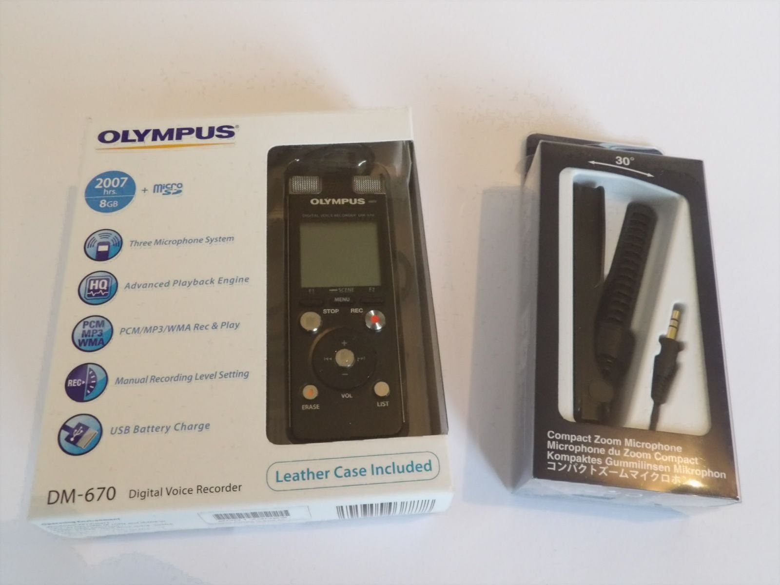 Amazon | (2個まとめ売り) OLYMPUS 卓上ズームマイクロホン ME34 ME34