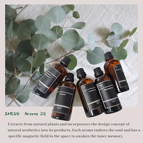 Miniatura 8 de SMLQQ Máquina de aire con aroma HVAC para el hogar, 10.1fl oz con tecnología de aire frío y historia de primavera, 3.4fl oz- aroma de aceites