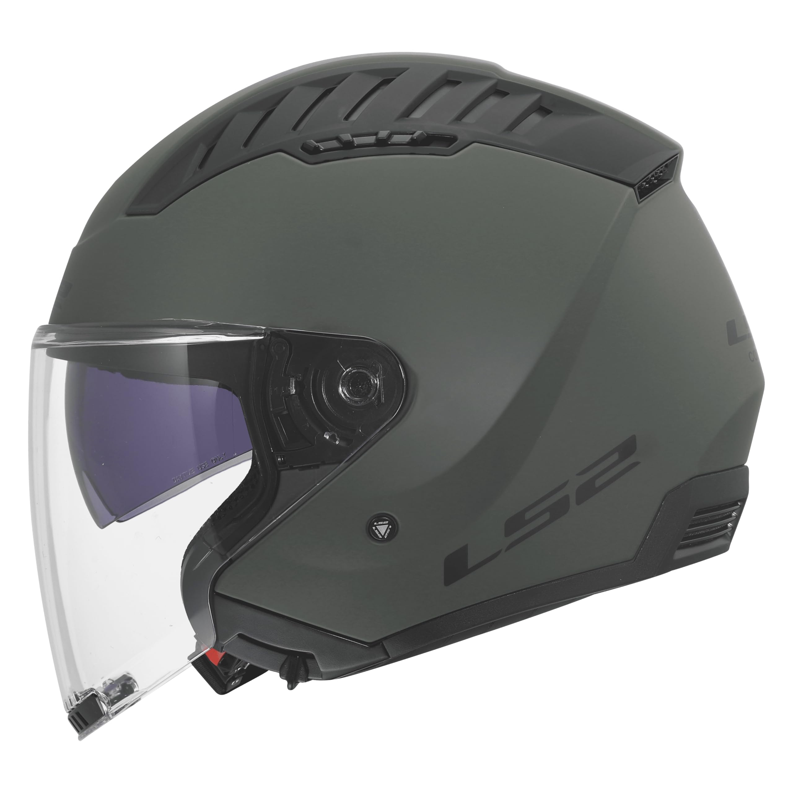 LS2, Casque Moto Jet COPTER II SOLID Military Green, L