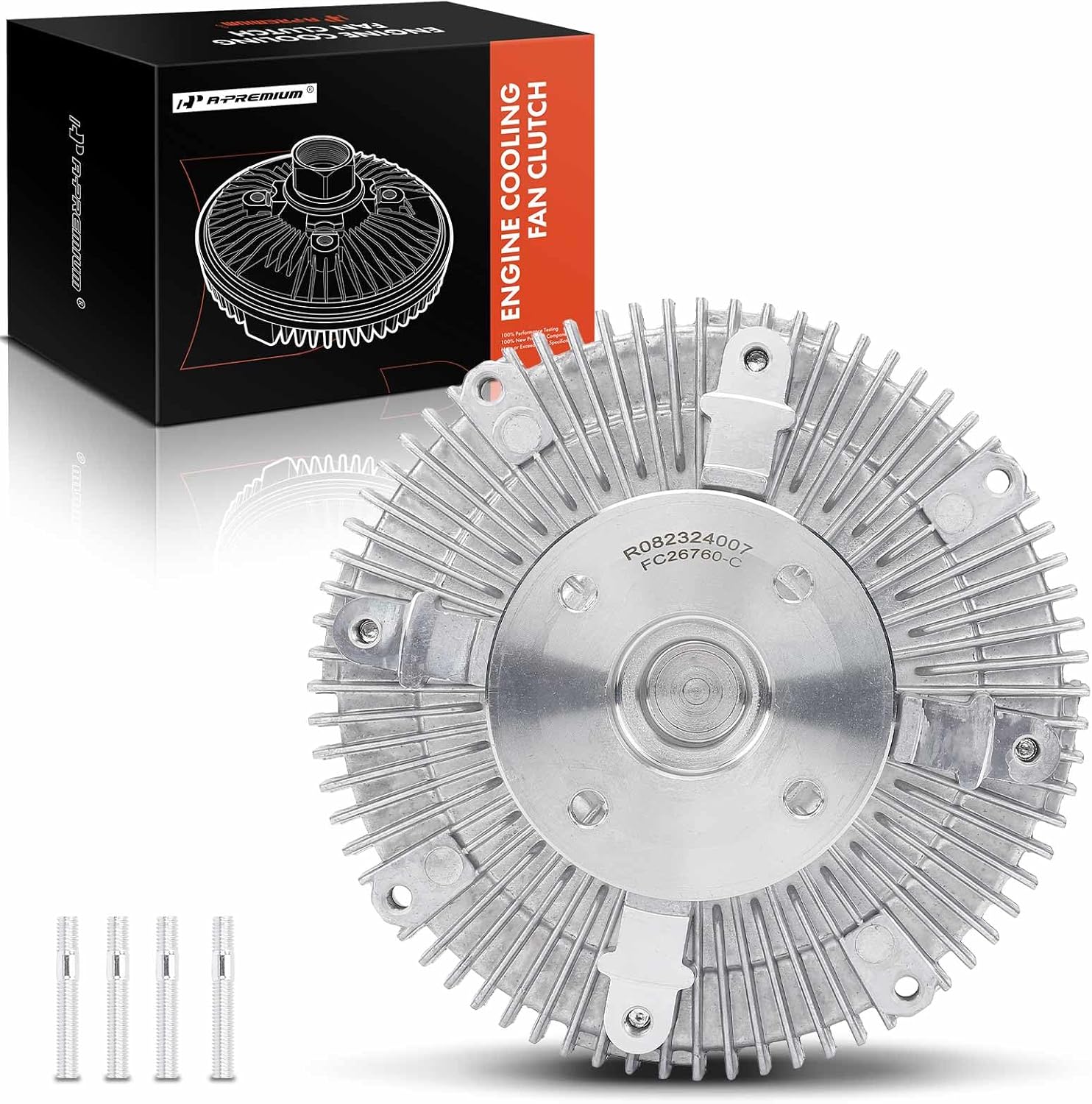 A-Premium Engine Cooling Fan Clutch Compatible with Infiniti Q45 1997-2001, QX4 2001-2003, FX45 2003-2008 & Nissan Pathfinder 2001-2004, 3.5L 4.1L 4.5L, Replace# 21082-6P00A