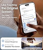 Vista 7 de UltraGlass Top - Vidrio 9H+ para protector de pantalla iPhone 13 Pro Max, a prueba de roturas con grado militar y duradero, vidrio templado