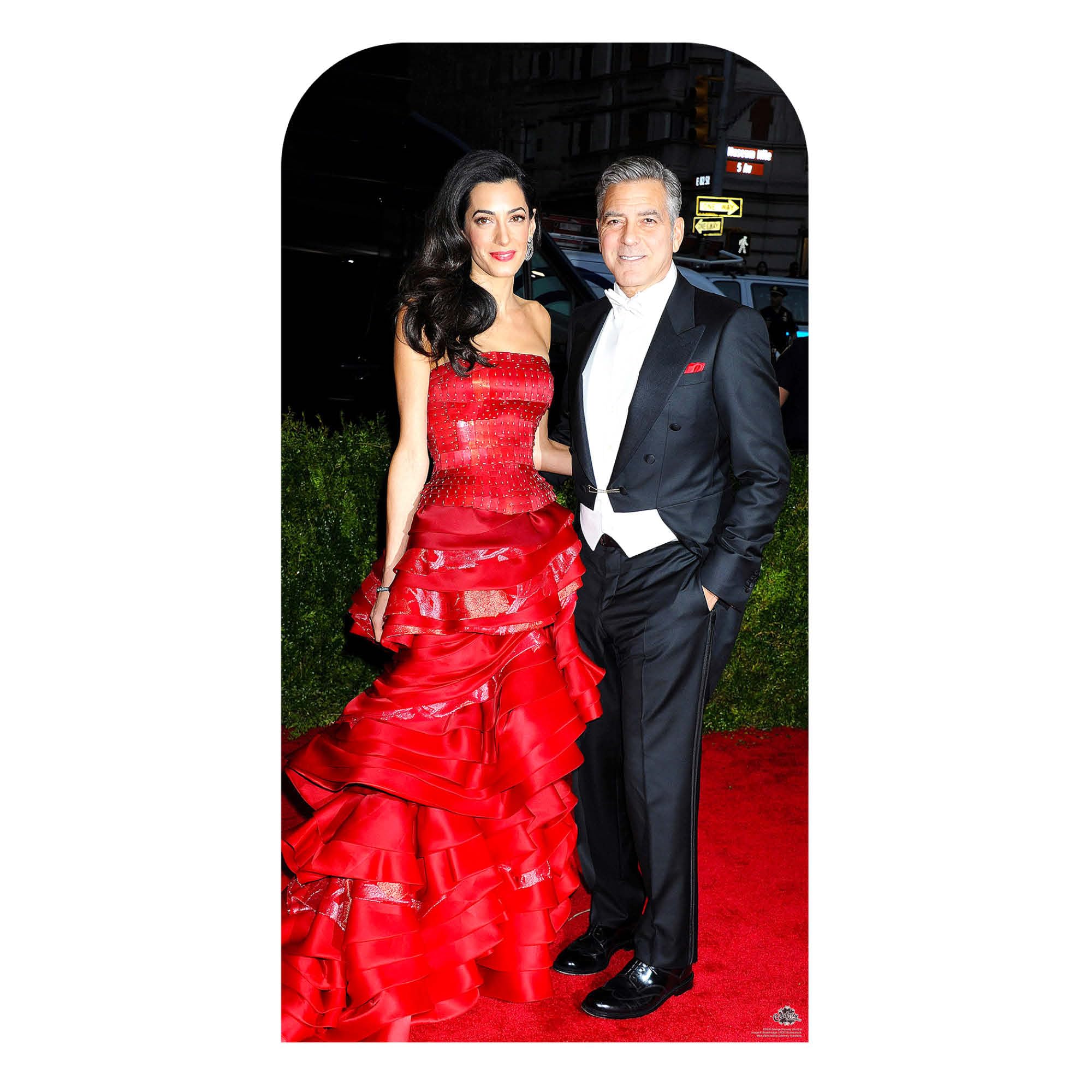 George Clooney Stand In Lifesize Cardboard Cutout - 181cm
