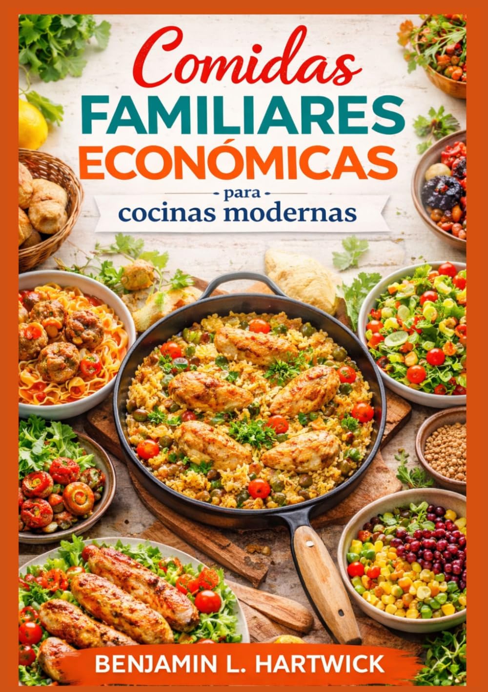 Comidas familiares económicas para cocinas modernas: Recetas sencillas y económicas, y planificación práctica de comidas para la cocina familiar ... Culinarios de Benjamin L. Hartwick)