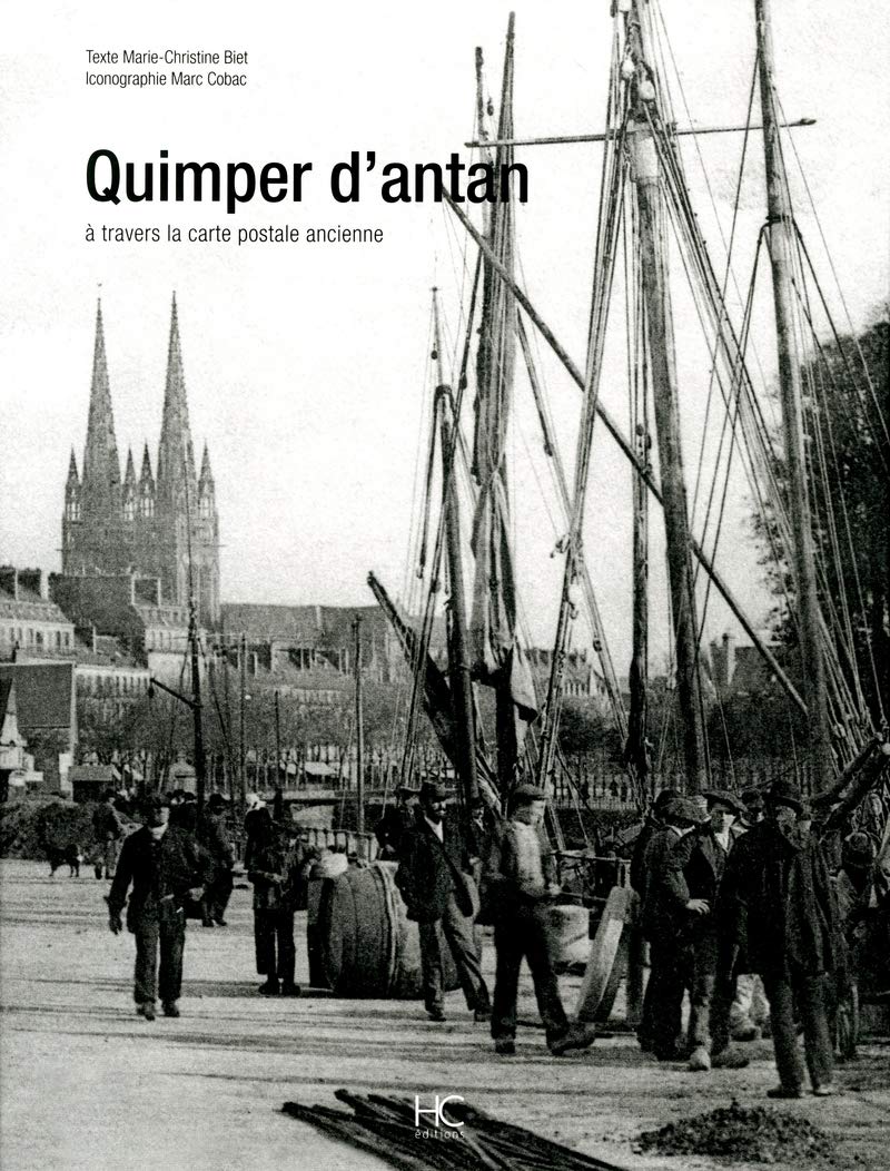 Quimper d'antan plat décoratif en céramique haut de gamme