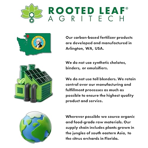 Miniatura 6 de Primer A - Fertilizante para plantas de nitrógeno potasio a base de carbono, 100% nutrientes biodisponibles que contienen ácidos orgánicos para