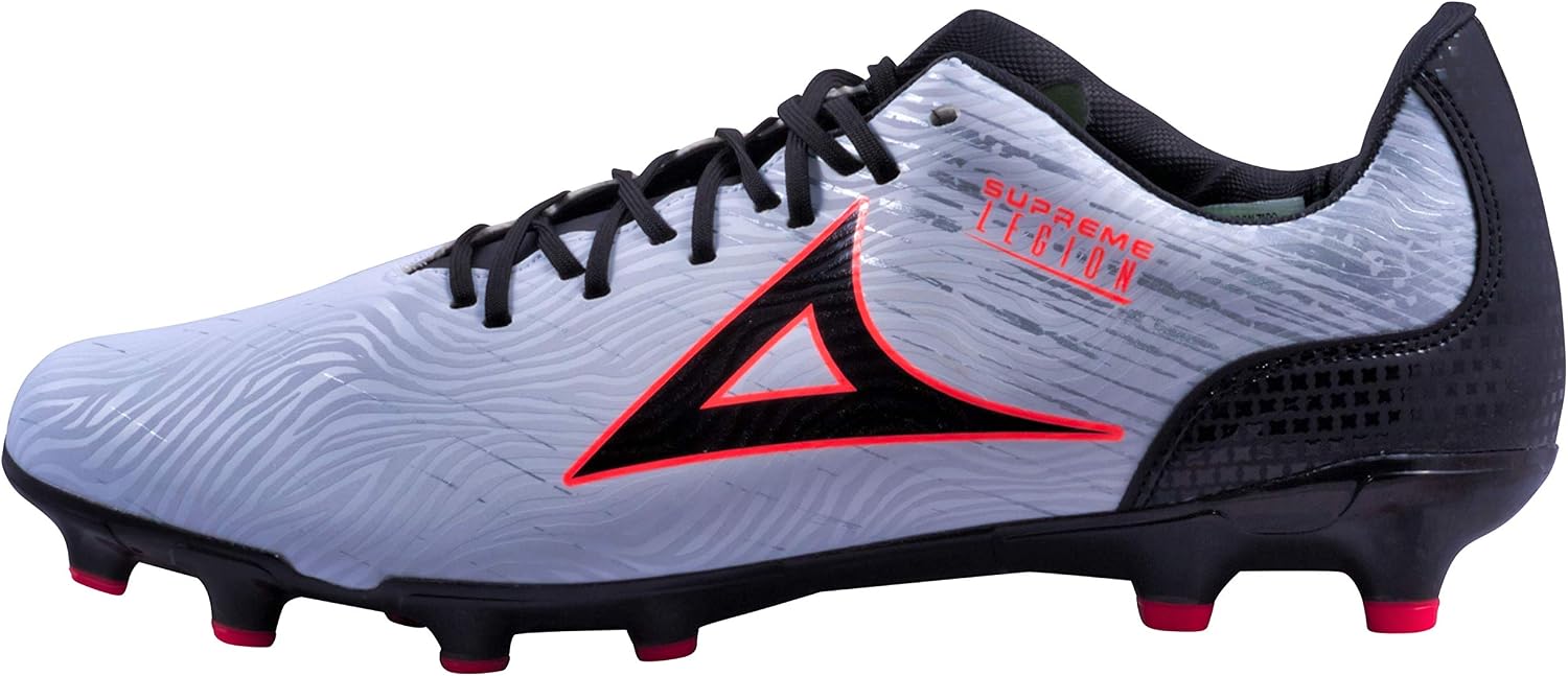 Pirma Super Legion Blanco/Negro Atlético Fútbol Deporte Zapatos Cleats,  Blanco, 11 : Ropa, Zapatos y Joyería - Amazon.com