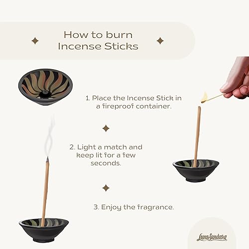 Miniatura 2 de Varillas de incienso enrolladas a mano de Palo Santo 100% salvaje peruano, para meditación, relajación y limpieza espiritual