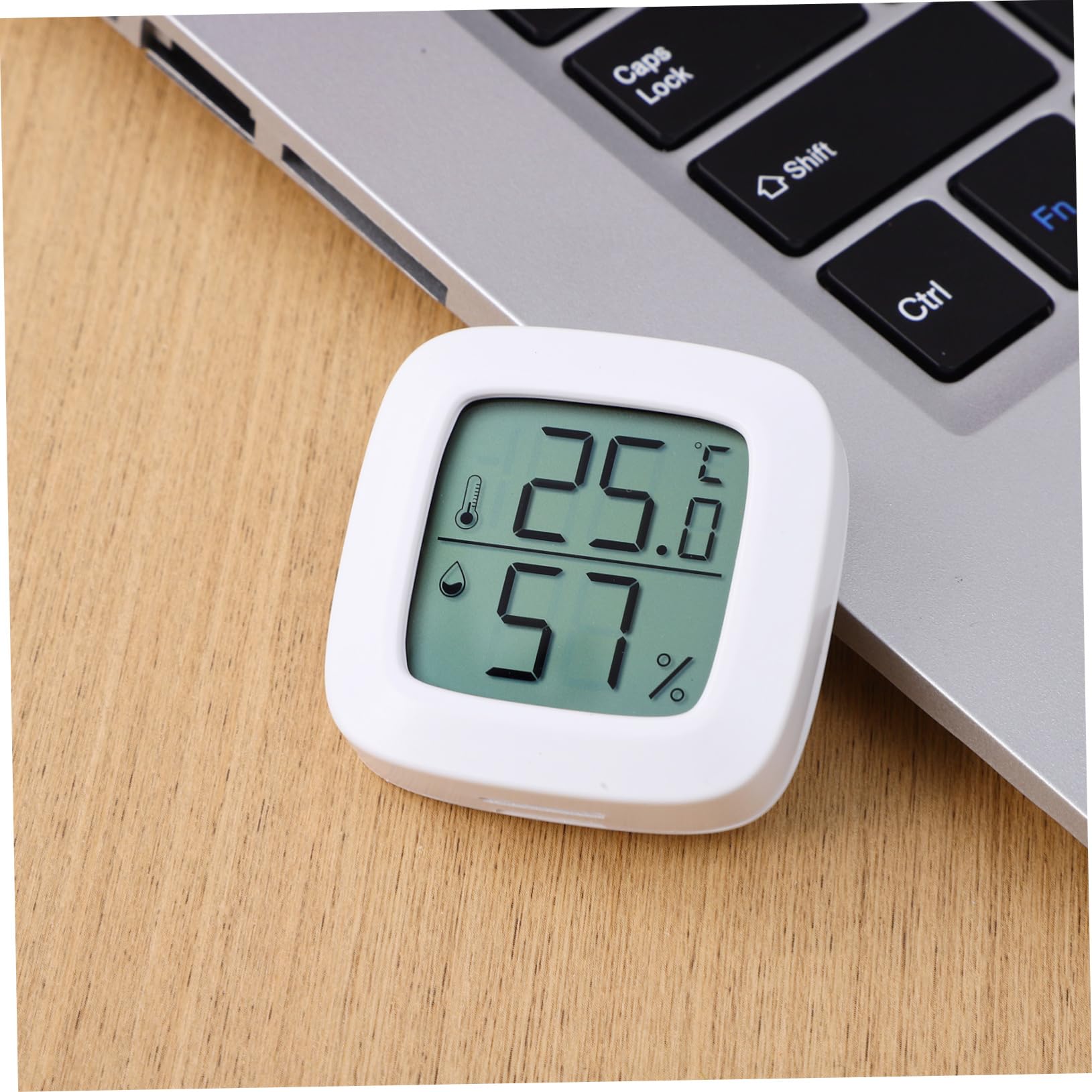 Abaodam 3 Ensembles Thermomètre Voiture Celsius Petit Salle Hygromètre Hygrometre Interieur Affichage Numérique De La Température Maison De Jauge De Température Abdos Blanche 3 Pièces * 3