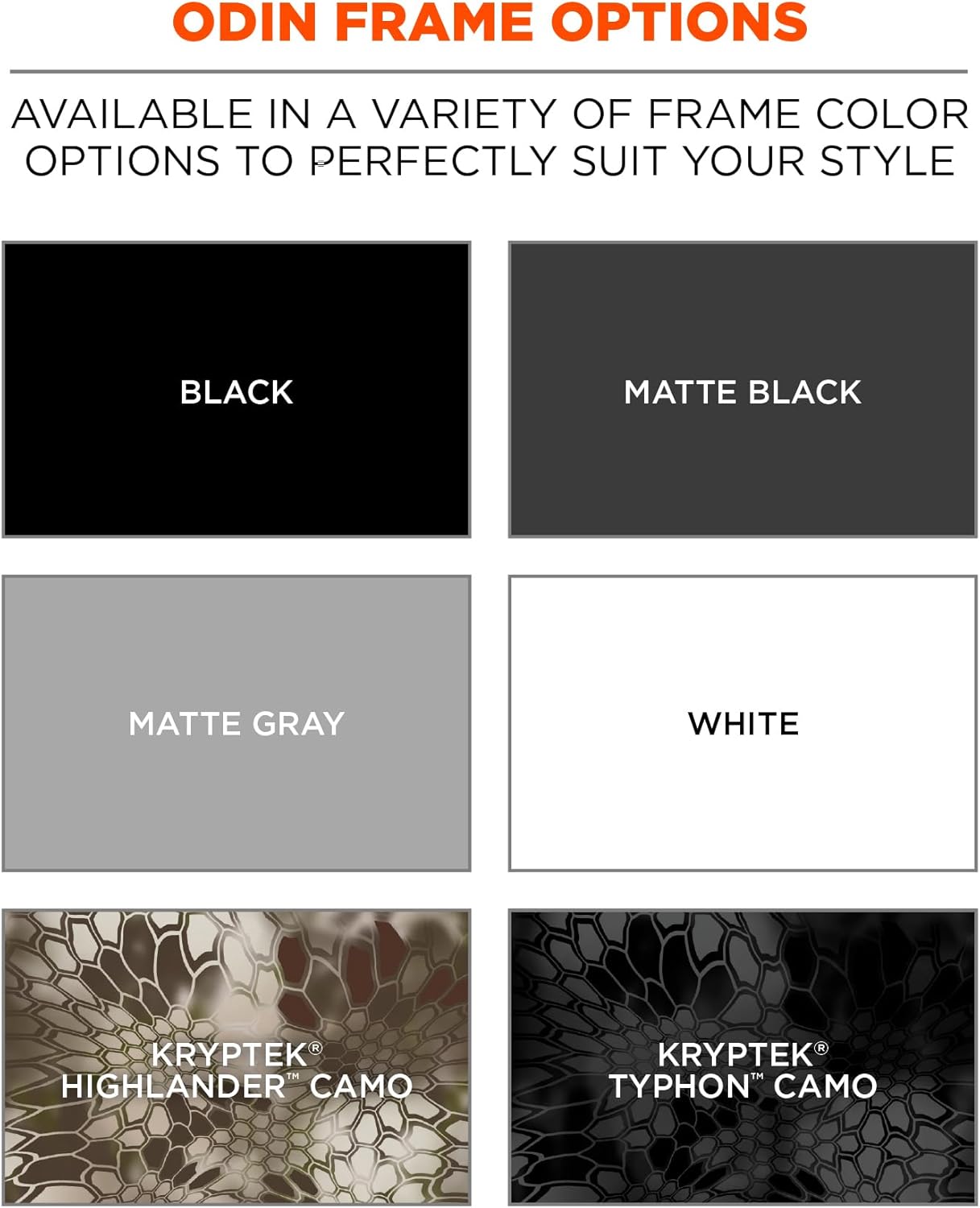 Ergodyne Skullerz ODIN Safety Glasses Sunglasses, Impact Resistant Z87.1+ - Image 6