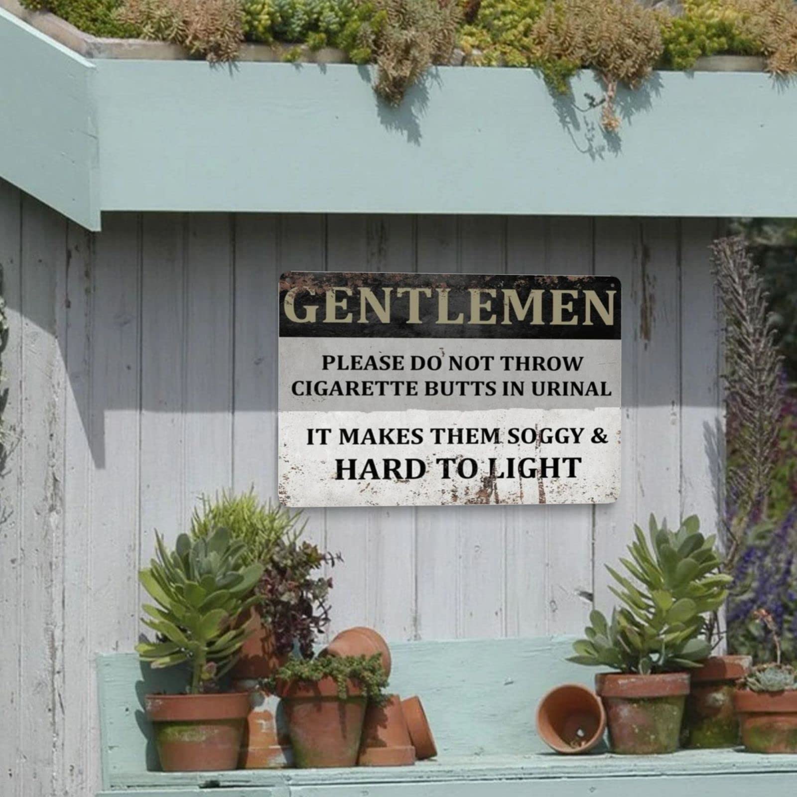 cigarette butts in toilet Amazon.com: Gentlemen Please Do Not Throw Cigarette Butts In Urinal Funny  Toilet Aluminum Signs Funny Tin Sign Metal Art Poster Gift Home Cafe Bar  Wall Decor Room Door Accessories 8