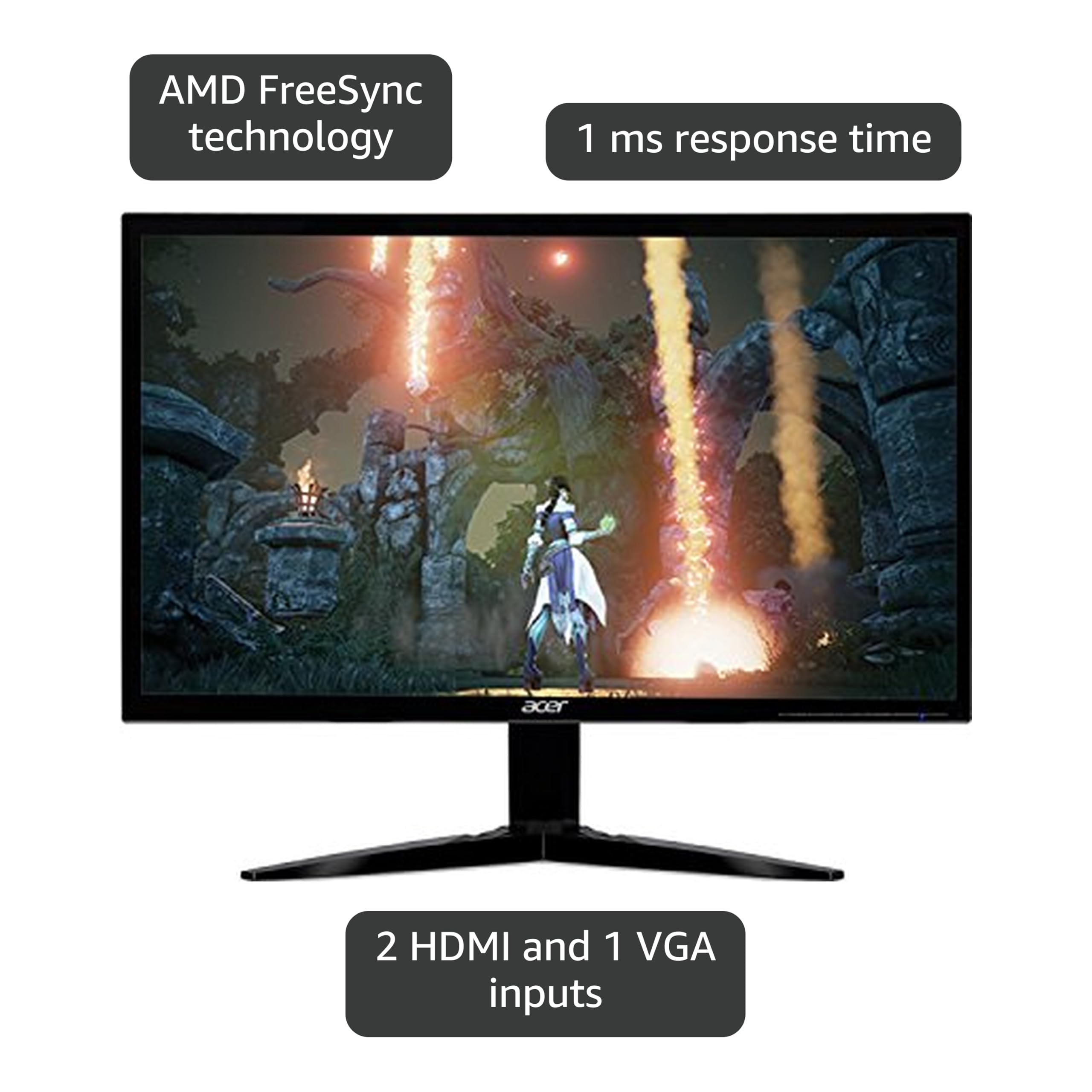 Amazon.com: Acer Gaming Monitor 23.6