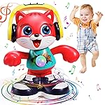 Baby Toys, Dancing Cat for Baby Boys & Girls with Music & Recording, Kids Interactive Early Learning Educational Toddler Toys for 2 3 Year Old Boys Girls with Sound Lights Effect Birthday Xmas Gift