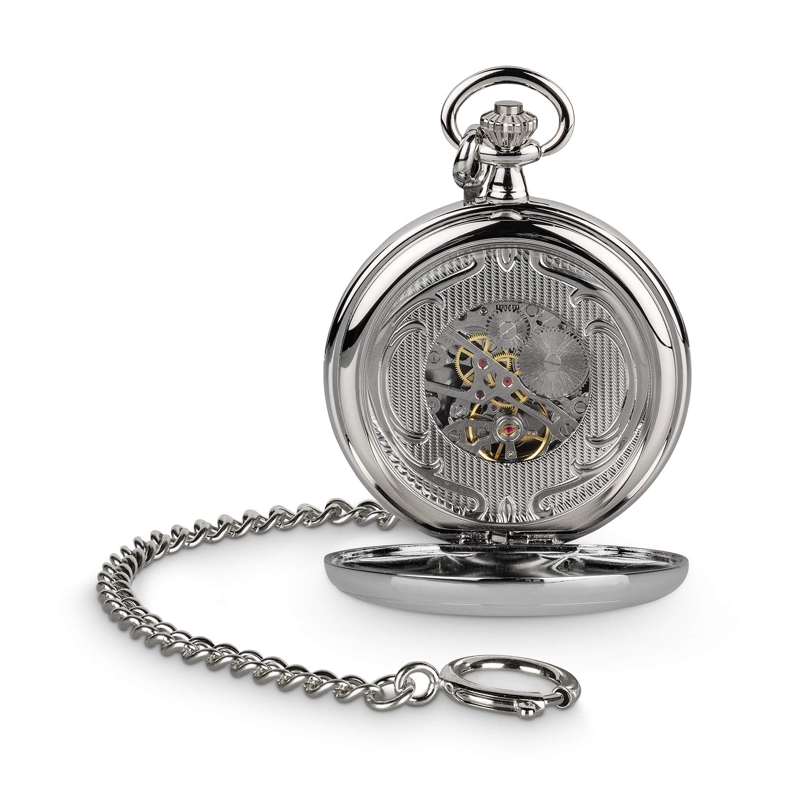 Hermann Jäckle Herren Taschenuhr Ettlingen II Skelett Handaufzug