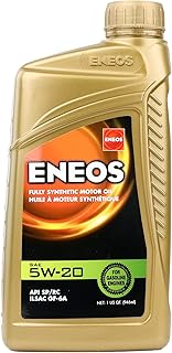 ENEOS 5W-20 Fully Synthetic Motor Oil (1-Quart, Single Pack)