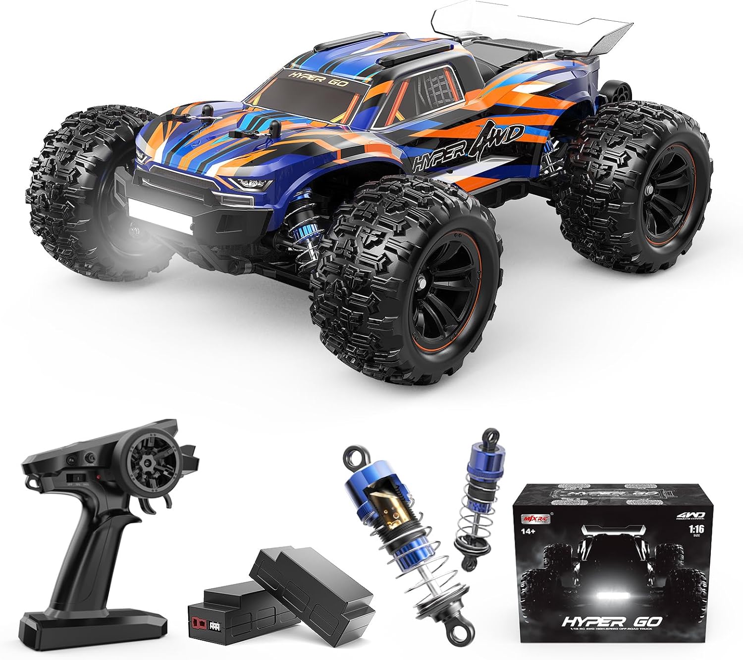 H16DR 1:16 Scale Ready to Run Fast Remote Control Car
