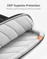 Vista 4 de tomtoc Funda protectora portátil 360 para MacBook Air de 13 pulgadas 2025 M4/A3240 M3/A3113 M2/A2681 M1/A2337, MacBook Pro M2/A2686 M1/A2337, iPad