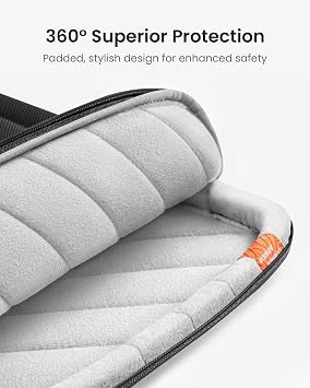 tomtoc 360 Protective Laptop Case for 15-inch New MacBook Air M5/A3448 2026, M4/A3241 M3/A3114 M2/A2941, 15 Microsoft Surface Laptop 7/6, Dell XPS 15 Plus, 15 Inch MacBook Pro, Acer HP Chromebook 14