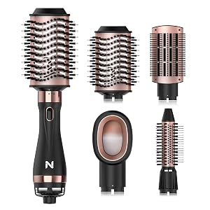 Hair Dryer Brush Blow Dryer Brush in One Hot Air Brush for Drying and Straightening Volumizer Multi-Styler Smooth