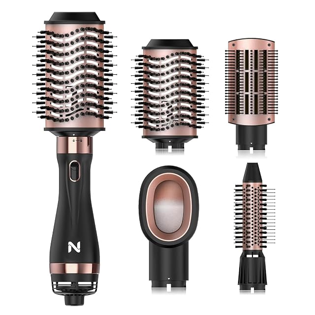 Hair Dryer Brush Blow Dryer Brush in One Hot Air Brush for Drying and Straightening Volumizer Multi-Styler Smooth