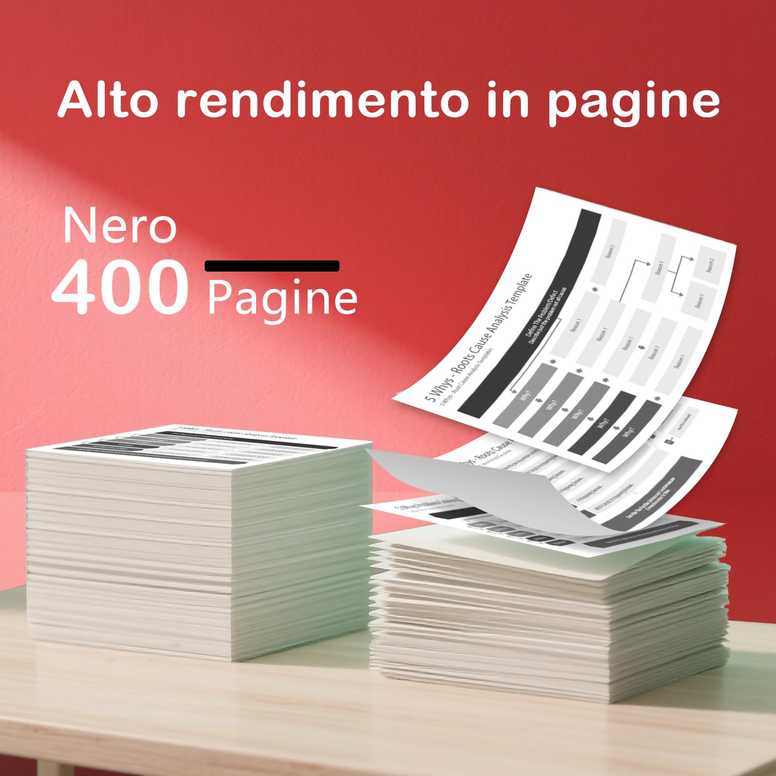 PG575XL Nero Cartucce d'inchiostro PG-575XL cartucce 575 nero per canon 575 xl per TS3550i TS3551i TS3750i TS3751i TS3752i TR4750i TR4751i TR4755i TR4756i (1 Nero)