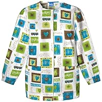 Algopix Similar Product 14 - Snap Front Workwear Originals Scrub
