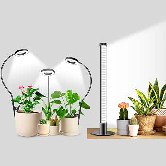 Amazon.com: wolezek Grow Lights for Indoor Plants Full Spectrum : Patio ...