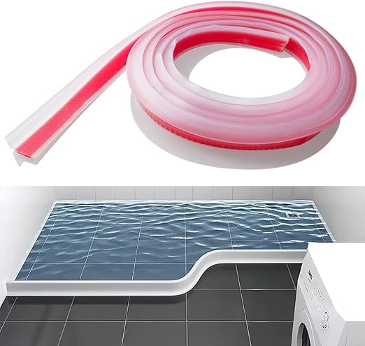 Barriera Doccia Ferma Acqua, 1 M Guarnizione Doccia Sottoporta, PE