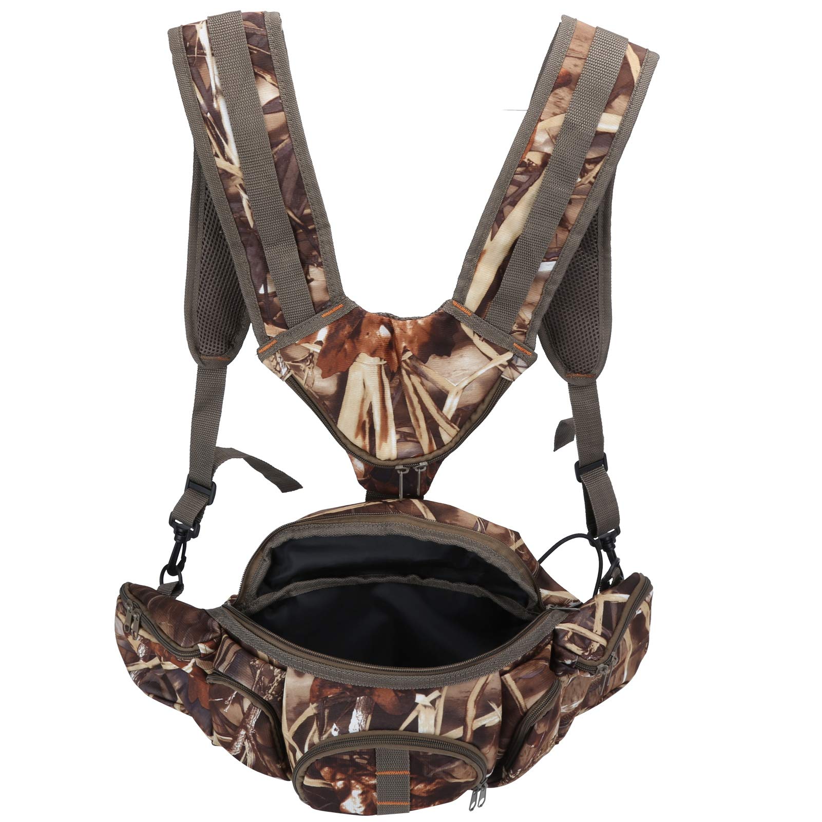 Pack de banmières extérieures, Sac à Dos de randonnée Sac à Taille avec Porte-Bouteille Camping Sac à épaule à Eau Pack de Bouteille