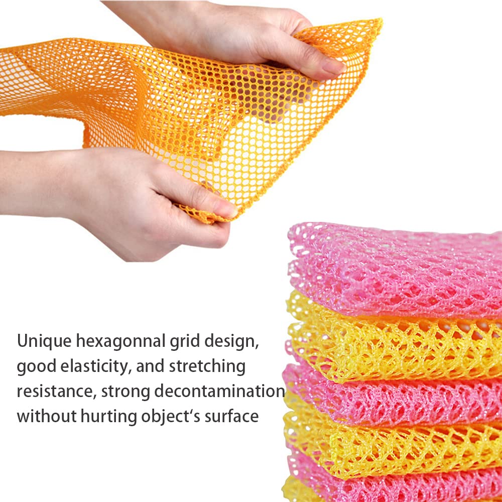 3 stuks deegreinigingsdoekjes, netdoek, deegdoek, deegdoek, deegreiniger, vijgenverwijderaar, mesh, afwasdoek, wasbaar voor hergebruik