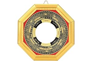 Tyenaza Feng Shui Concave Mirror: Embrace Luck and Protection