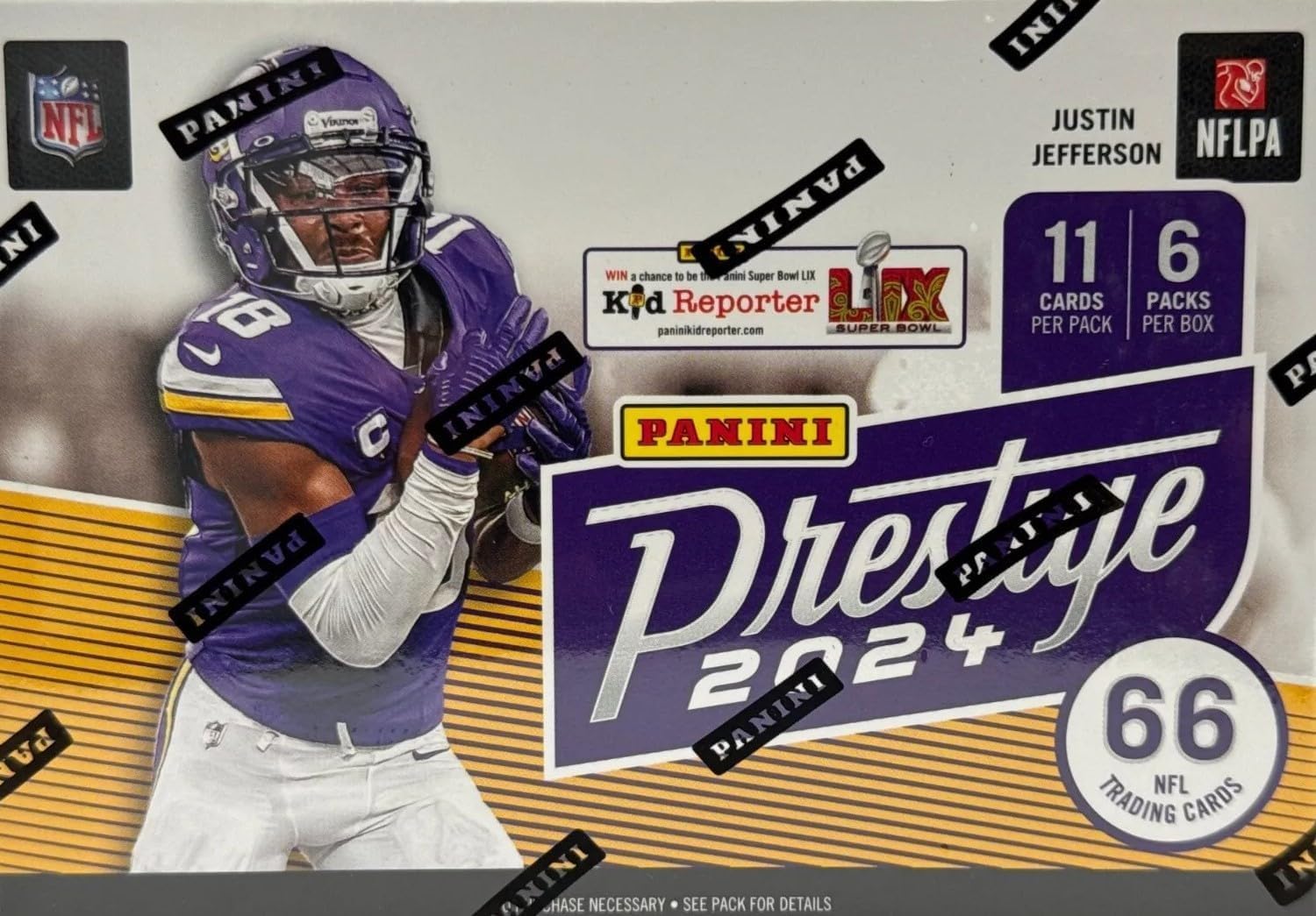 2024 Prestige Football Trading Cards Blaster Box (6 Packs) Thumbnail