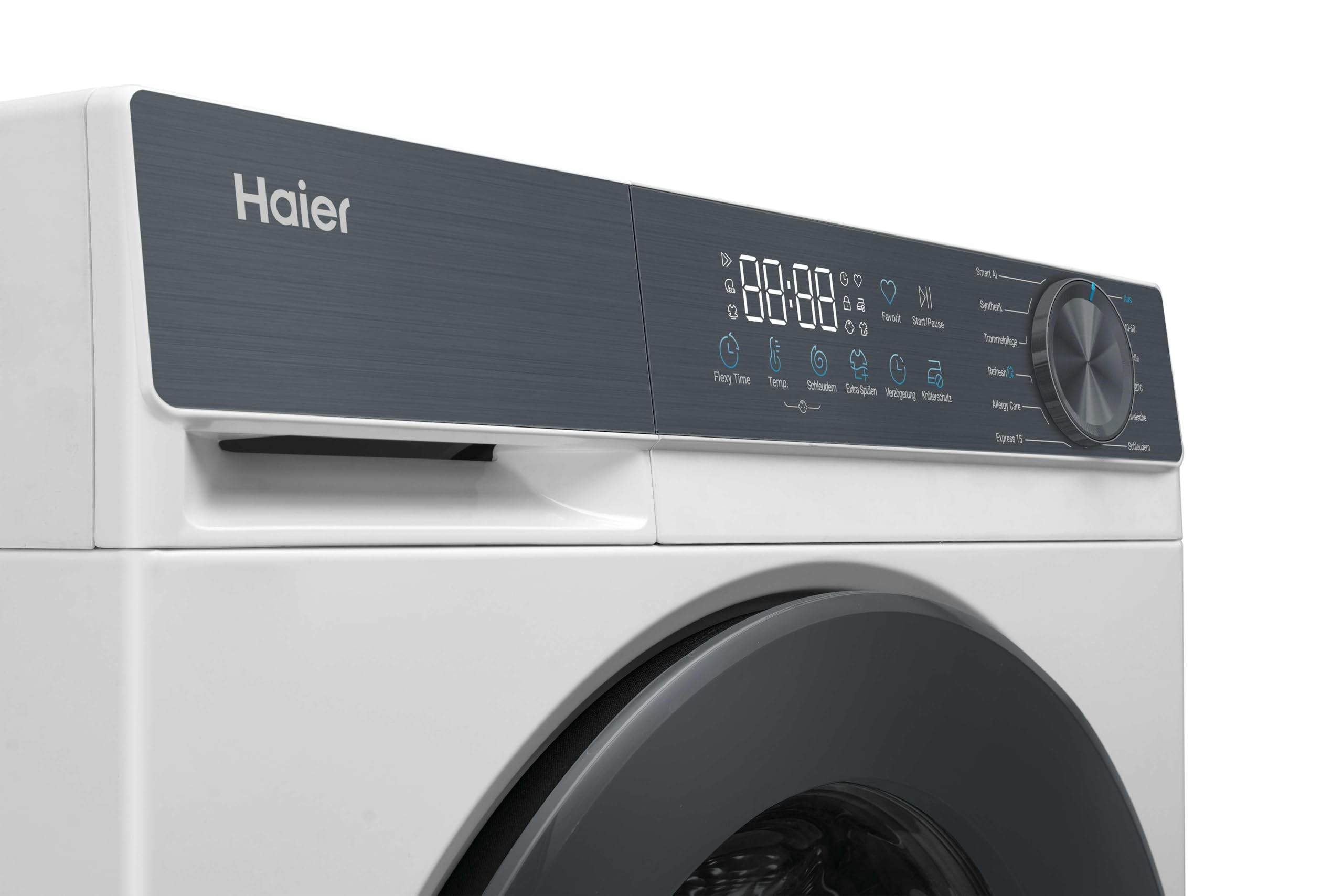 Haier Frontlader Waschmaschine 7kg I G3 Serie I A -20%, 1.400 U/Min., leiser Inverter-Motor, Automatik- und Expressprogramm, Aquastop-Schlauch, Hygiene-Technologien I HW70-BP1433637T