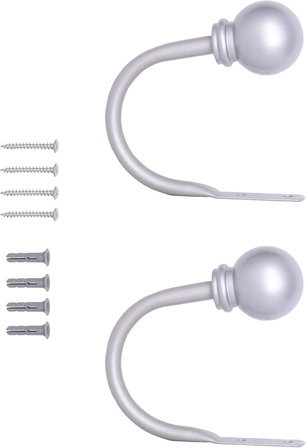 Kenney Chelsea Holdback, One Size, Brushed Nickel : Home & Kitchen