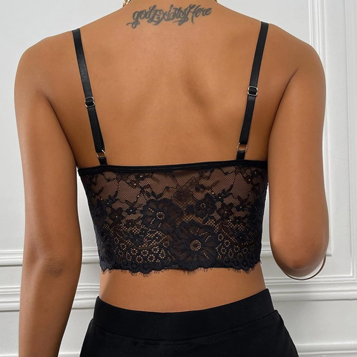 Women'S Lingerie V-Neck Bra Lace Embroidery Women'S Underwear Chest Pad Bra Costumes