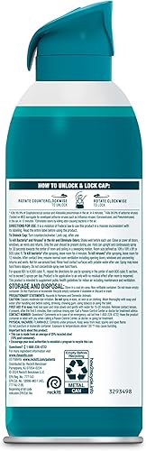 Miniatura 9 de Lysol Aerosol desinfectante de aire, para desinfección del aire y eliminación de olores, aroma fresco simple, 10 onzas líquidas (paquete de 3)