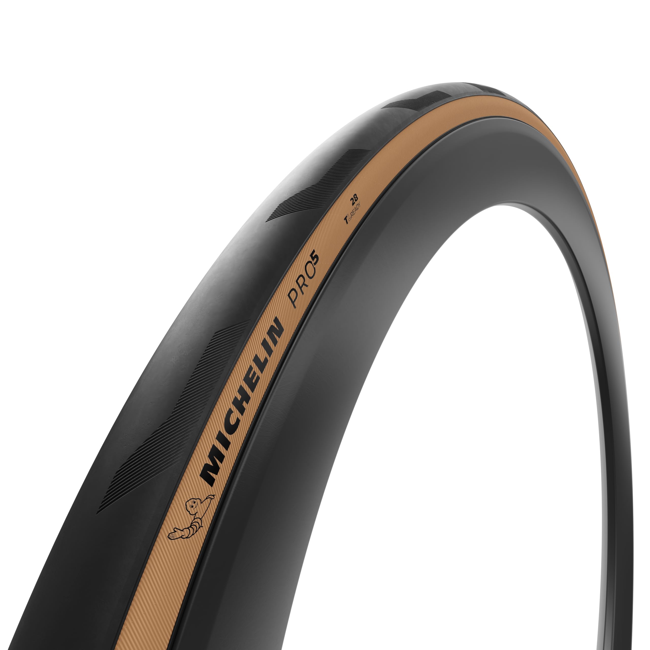 Michelin PRO5 opony rowerowe wyścigowe, 700 x 28C, czarne/brązowe, 310 g