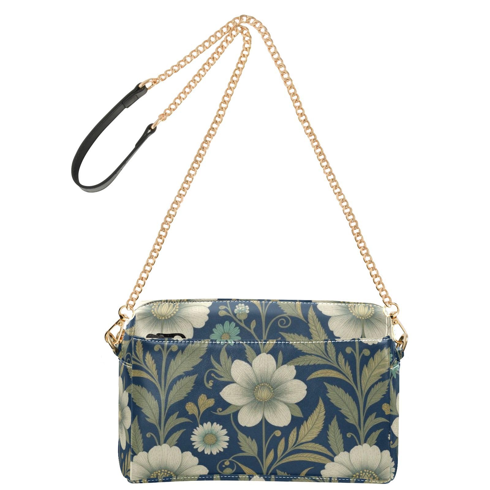 Bolso bandolera ligero con correa de cadena con capacidad de 2,5 L para