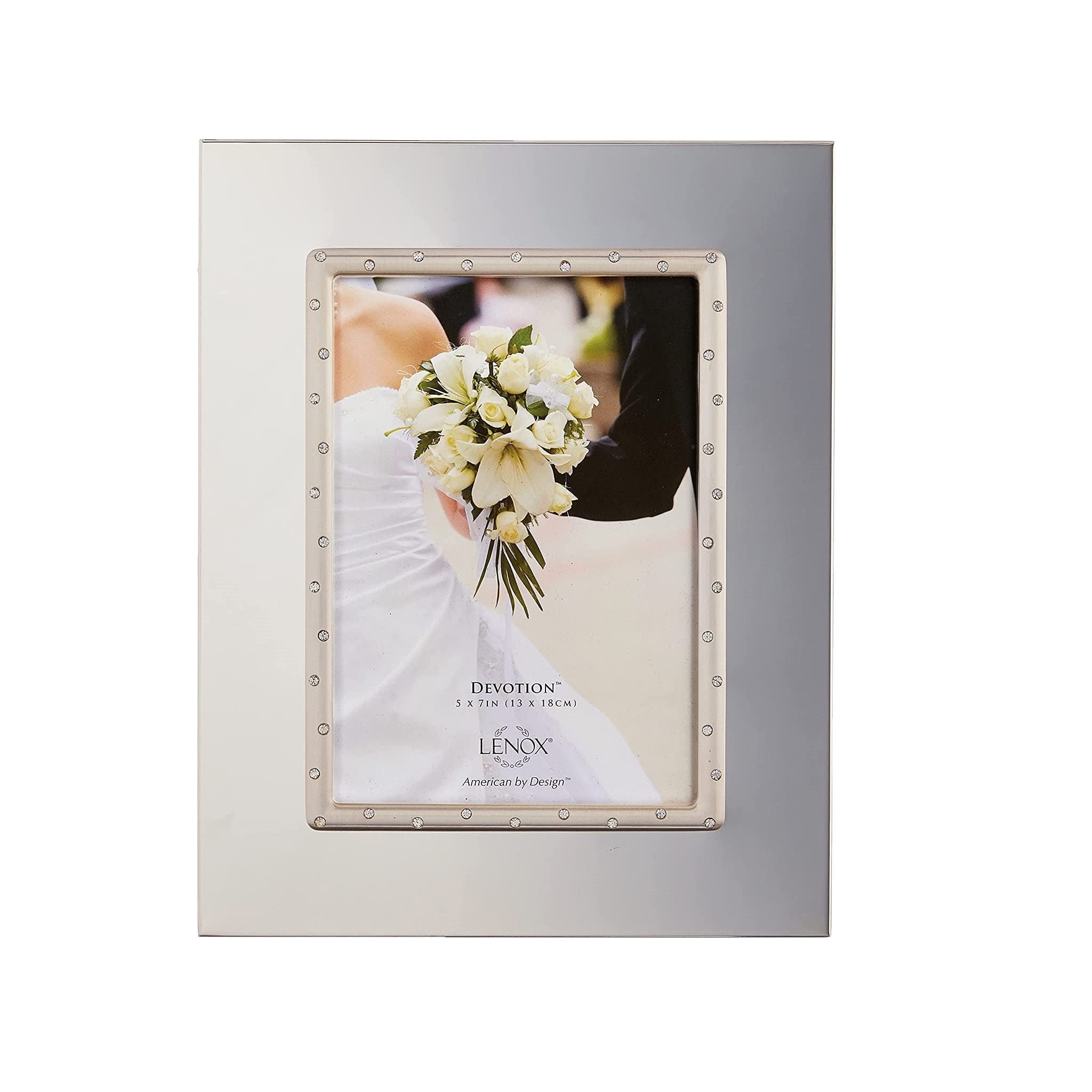 Lenox 5" x 7" Frame Devotion Bilderrahmen, 12,7 x 17,8 cm, metallisch, 1.45 LB