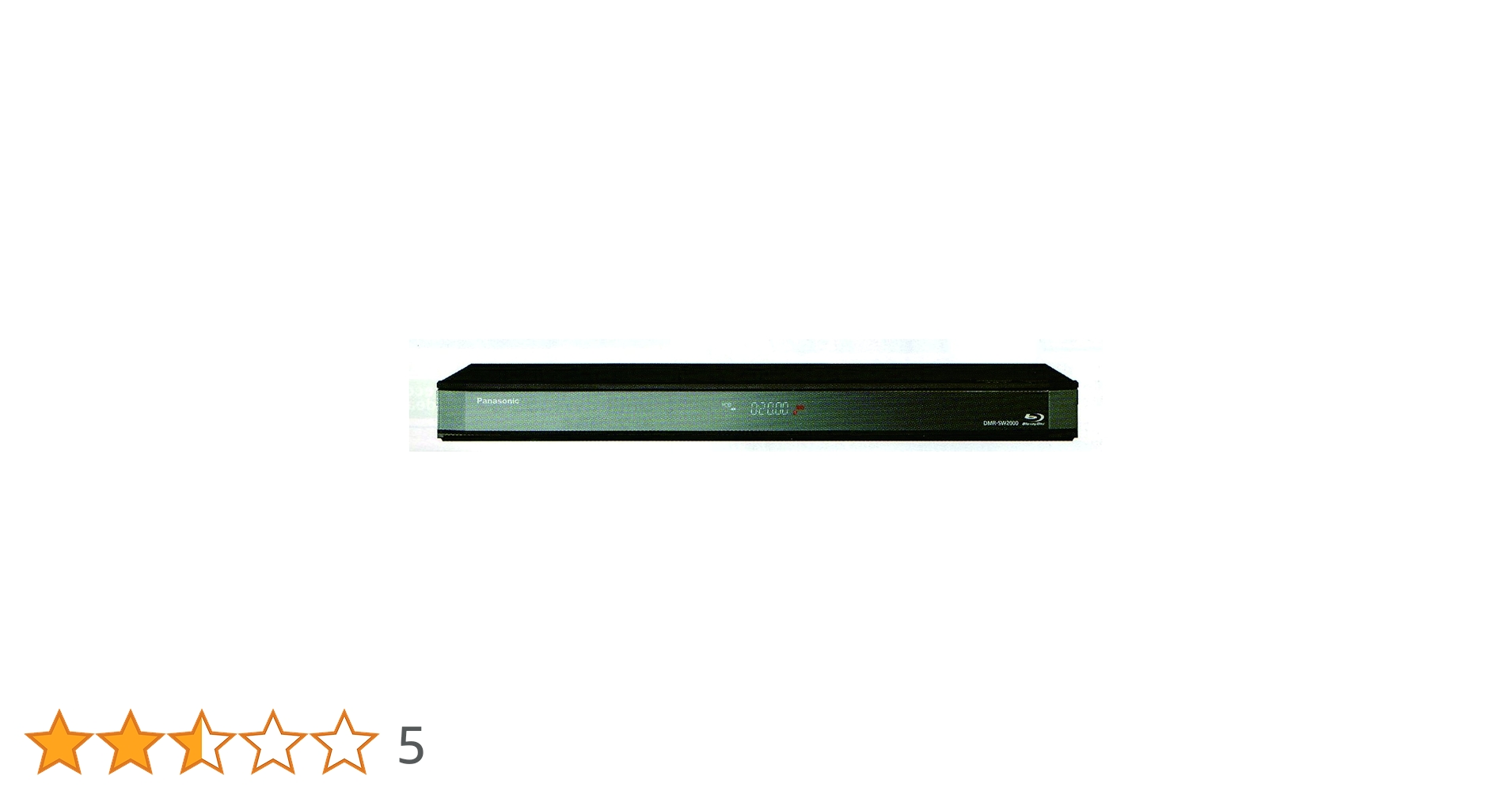 Panasonicパナソニック Blu-rayレコーダー　DMR-SW2000 DMR-SW2000 | ブルーレイディスクレコーダー/プレーヤー