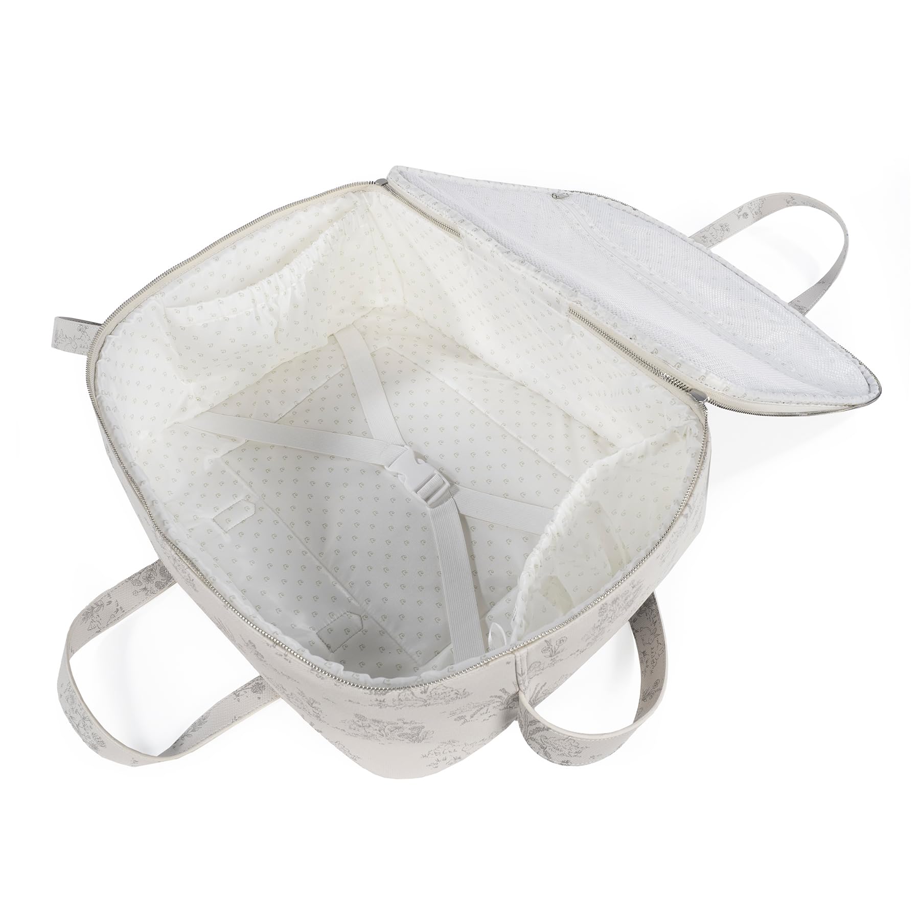 Maleta Toile de Jouy Cream
