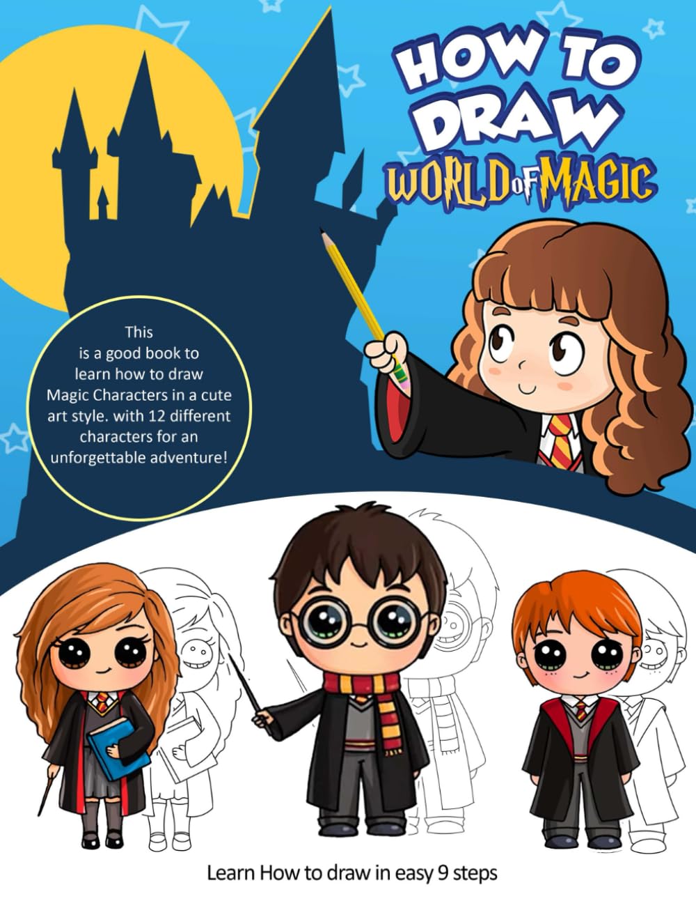 How to Draw World of Magic: A Step-by-Step Magic Drawing Guide for Kids