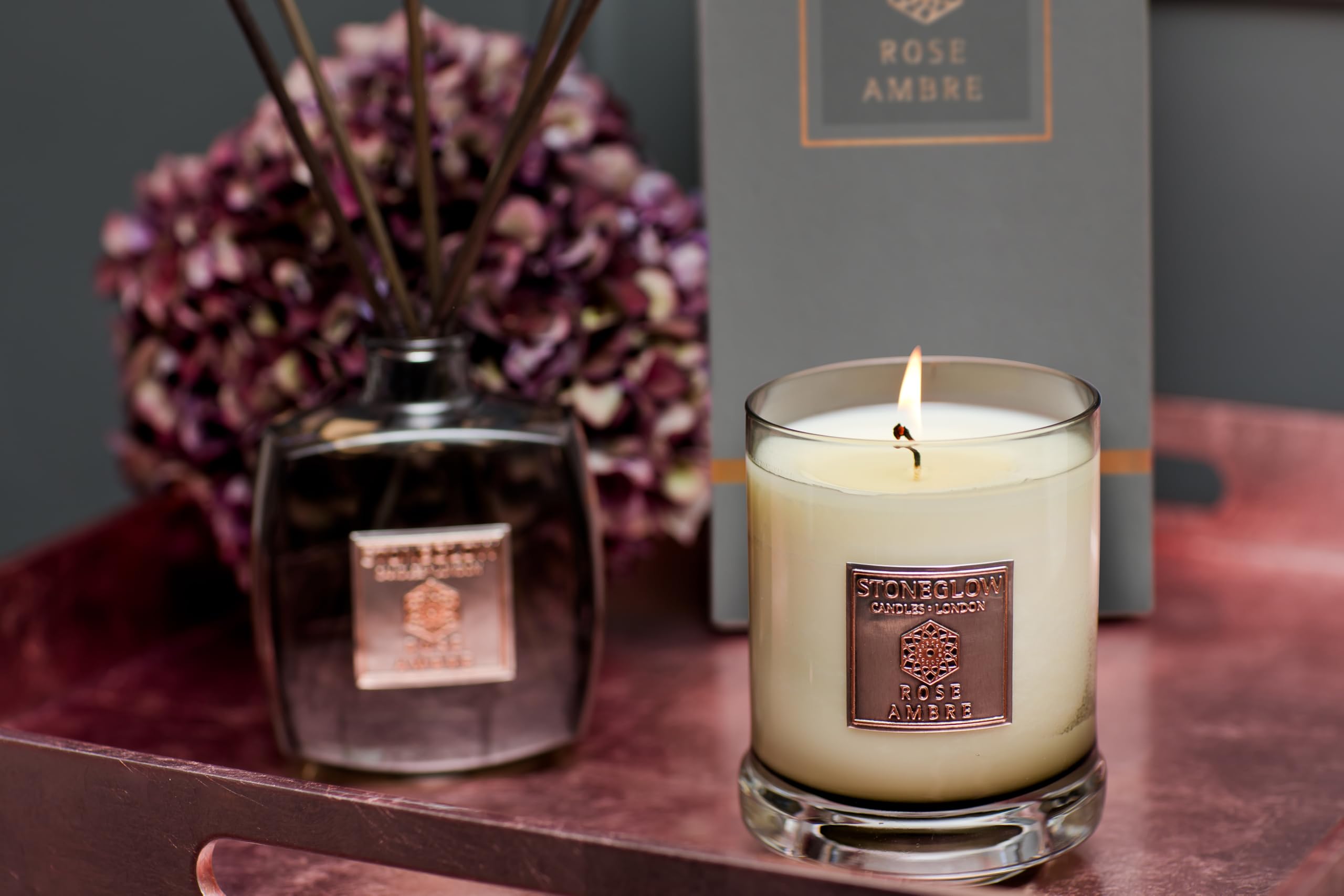 Stoneglow Luna Collection - Papyrus Woods & Jasmine 220 Grams Scented - View #9