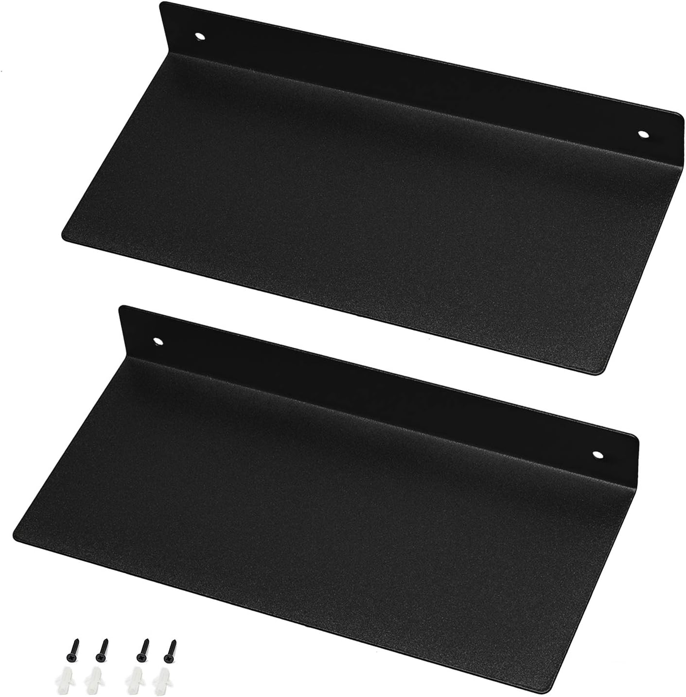 Estantes Flotantes De Madera Maciza Rústica,Estantes De Pared De Metal