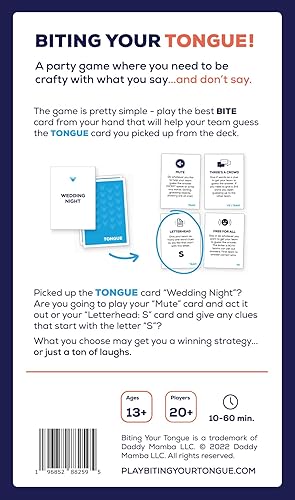 Miniatura 6 de Mordiendo Tu Lengua  Un Juego de Cartas de Fiesta Donde Eliges Tus Palabras Sabiamente